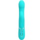 PRETTY LOVE VIBRADOR RABBIT PERLAS VERDE AGUA