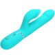 PRETTY LOVE VIBRADOR RABBIT PERLAS VERDE AGUA