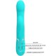 PRETTY LOVE VIBRADOR RABBIT PERLAS VERDE AGUA