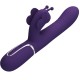 PRETTY LOVE VIBRADOR RABBIT MULTIFUNCIaN 4 EN 1 MARIPOSA MORADO