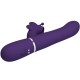 PRETTY LOVE VIBRADOR RABBIT MULTIFUNCIaN 4 EN 1 MARIPOSA MORADO