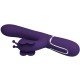PRETTY LOVE VIBRADOR RABBIT MULTIFUNCIaN 4 EN 1 MARIPOSA MORADO