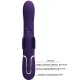 PRETTY LOVE VIBRADOR RABBIT MULTIFUNCIaN 4 EN 1 MARIPOSA MORADO