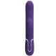 PRETTY LOVE PERLITA VIBRADOR PUNTO G 3 EN 1 MULTIFUNCIaN MORADO