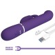 PRETTY LOVE COALE VIBRADOR RABBIT 4 EN 1 MORADO