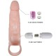 BAILE BRAVE MAN FUNDA PENE CON RABBIT VIBRADOR 165 CM NATURAL