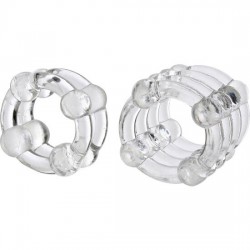 CALEXOTICS COLT ENHANCER RINGS ANILLOS PARA EL PENE TRANSPARENTES