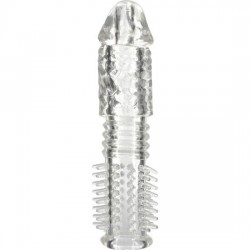 SEVEN CREATIONS FUNDA PARA EL PENE SILICONA TEXTURIZADA