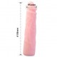 BAILE DILDO SILICONA TACTO PIEL REALISTICO 23 CM