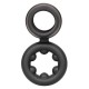 CALEXOTICS ALPHA DUAL MAGNUM RING NEGRO