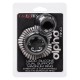 CALEXOTICS ALPHA DUAL MAGNUM RING NEGRO