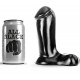 ALL BLACK DILDO REALISTICO 14 CM