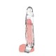 GET REAL EXTENSION LARGO 19 CM TRANSPARENTE