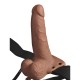 FETISH FANTASY SERIES ARNES AJUSTABLE PENE REALISTICO CON TESTICULOS RECARGABLE Y VIBRADOR 15 CM