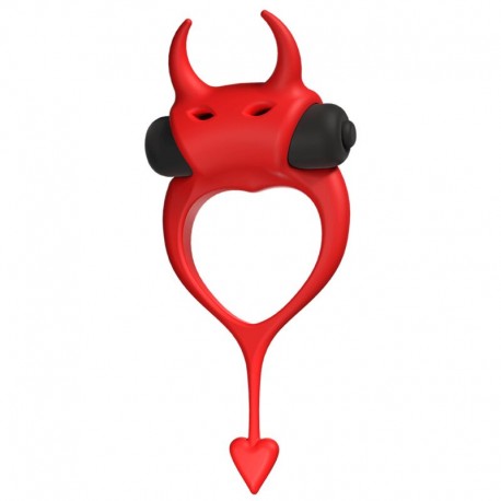 ADRIEN LASTIC DEVOL COCKRING ANILLO VIBRADOR ROJO