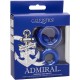 CALEXOTICS ADMIRAL SET 3 ANILLOS PARA PENE AZUL