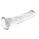 X RAY CLEAR DILDO TRANSPARENTE 21 CM O 4 CM