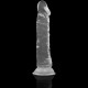 X RAY CLEAR DILDO TRANSPARENTE 21 CM O 4 CM