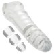 CALEXOTICS MAXX EXTENSOR DE PENE AJUSTABLE TRANSPARENTE