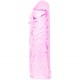 BAILE FUNDA ROSA PENE SILICONA ESTIMULANTE 13 CM
