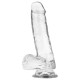 X RAY CLEAR DILDO REALISTA TRANSPARENTE 185 CM O 38 CM