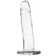 X RAY CLEAR DILDO TRANSPARENTE 18 CM O 4 CM