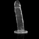 X RAY CLEAR DILDO TRANSPARENTE 18 CM O 4 CM