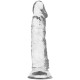 X RAY CLEAR DILDO TRANSPARENTE 19 CM O 4 CM