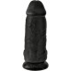 KING COCK PENE REALISTICO CHUBBY 23 CM NEGRO