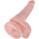 KING COCK PENE REALISTICO CON TESTICULOS 135 CM NATURAL