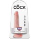 KING COCK PENE REALISTICO CON TESTICULOS 135 CM NATURAL