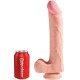 KING COCK PENE REALISTICO 3D CON TESTICULOS 248 CM NATURAL