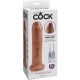 KING COCK PENE REALISTICO CON PREPUCIO 178 CM CARAMELO