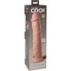 KING COCK ELITE DILDO REALISTICO SILICONA 28 CM