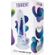 ALIVE TORRENT PENE REALISTICO TRANSPARENTE 206 CM