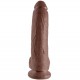 KING COCK 9 PENE REALISTICO MARRON 229 CM