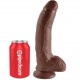 KING COCK 9 PENE REALISTICO MARRON 229 CM