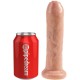 KING COCK DILDO REALISTICO UNCUT NATURAL 21 CM