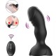 ARMONY EXTREME A BLOOM ROSA VIBRADOR PLUG ANAL CONTROL REMOTO NEGRO