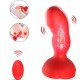 ARMONY EXTREME A BLOOM ROSA VIBRADOR PLUG ANAL CONTROL REMOTO ROJO