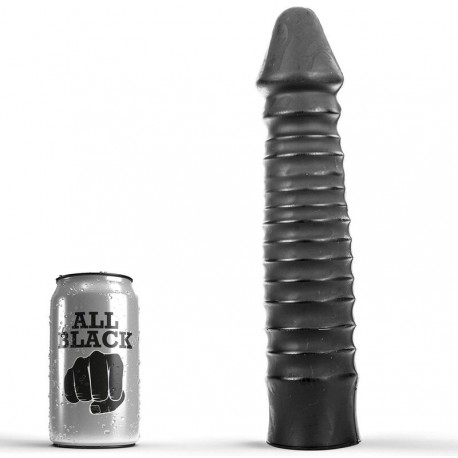 ALL BLACK DILDO 26 CM