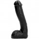 ALL BLACK PENE REALaSTICO ANAL 23 CM
