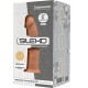 SILEXD MODELO 2 PENE REALISTICO SILICONA PREMIUM SILEXPAN CARAMELO 154 CM