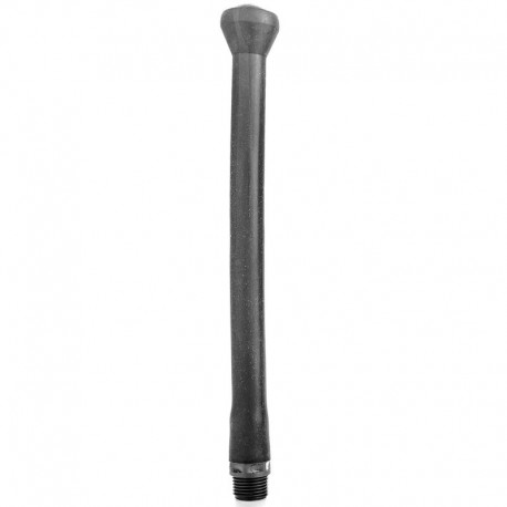 ALL BLACK DUCHA ANAL SILICONA SISTEMA STOPPER 27 CM