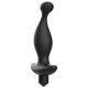 ADDICTED TOYS MASAJEADOR ANAL CON VIBRACIaN NEGRO MODELO 1