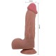PRETTY LOVE SLIDING SKIN SERIES DILDO REALaSTICO CON VENTOSA PIEL DESLIZANTE MULATO 234 CM
