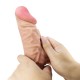 PRETTY LOVE SLIDING SKIN SERIES DILDO REALaSTICO CON VENTOSA PIEL DESLIZANTE CONTROL REMOTO NATURAL 24 CM