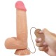 PRETTY LOVE SLIDING SKIN SERIES DILDO REALaSTICO CON VENTOSA PIEL DESLIZANTE CONTROL REMOTO NATURAL 218 CM