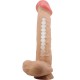 PRETTY LOVE SLIDING SKIN SERIES DILDO REALaSTICO CON VENTOSA PIEL DESLIZANTE 26 CM