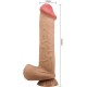 PRETTY LOVE SLIDING SKIN SERIES DILDO REALaSTICO CON VENTOSA PIEL DESLIZANTE 26 CM
